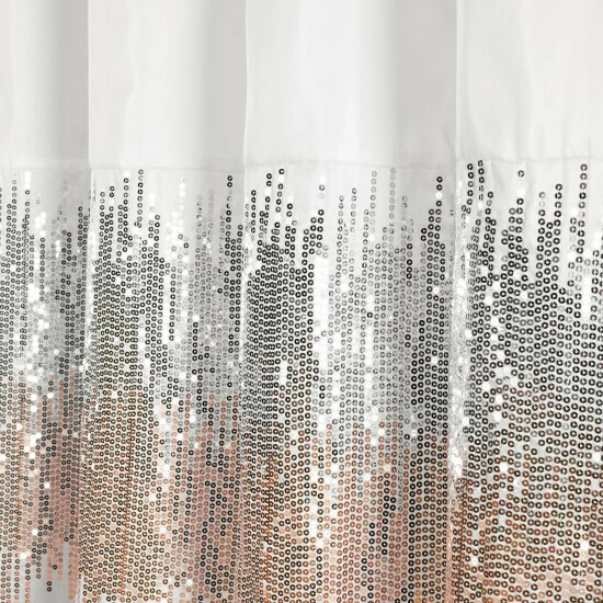 Outlet đ Silver Orchid Gregor Abstract Night Sky Two-tone Shower Curtain Navy/white đ 7 Outlet đ Silver Orchid Gregor Abstract Night Sky Two-tone Shower Curtain Navy/white đ - Image 5