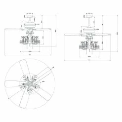Coupon 🎉 Silver Orchid Finlayson 52-inch 5-light Chrome Lighted Ceiling Fan With Reversible Blades ✨ -Silver Orchid Shop unnamed file 1083