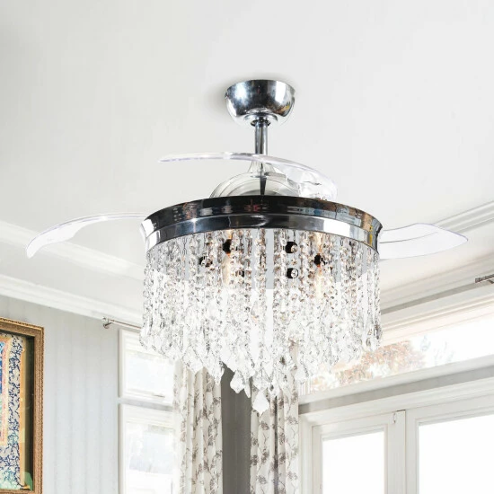 Top 10 ๐ Silver Orchid Shearer 3-blade 42-inch Chrome/Crystal Ceiling Fan Chandelier โ๏ธ 3 Top 10 ๐ Silver Orchid Shearer 3-blade 42-inch Chrome/Crystal Ceiling Fan Chandelier โ๏ธ