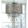 Budget 👍 Silver Orchid Berger Chrome Finish 4-light Round Crystal Chandelier 🔔