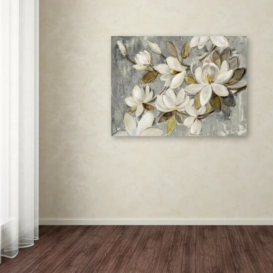 Best reviews of đ Silver Orchid Clemente 'Magnolia Simplicity Neutral Gray' Canvas Art âď¸ - Image 3