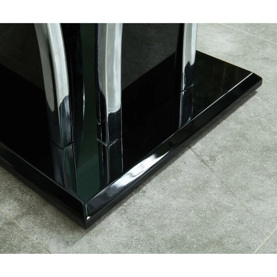 Best Pirce â Silver Orchid McAvory Modern 47-inch 1-shelf Coffee Table Glossy White đ - Image 8