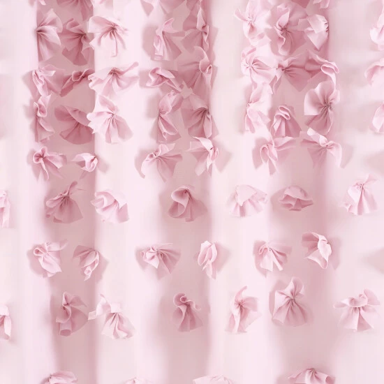 Hot Sale 𤊠Silver Orchid Sterling Polyester Shower Curtain Buttercream đ 6 Hot Sale 𤊠Silver Orchid Sterling Polyester Shower Curtain Buttercream đ - Image 4