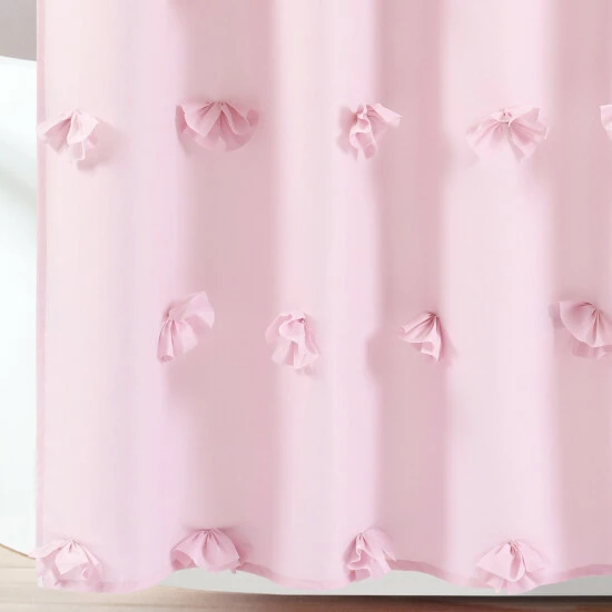 Hot Sale 𤊠Silver Orchid Sterling Polyester Shower Curtain Buttercream đ 7 Hot Sale 𤊠Silver Orchid Sterling Polyester Shower Curtain Buttercream đ - Image 5