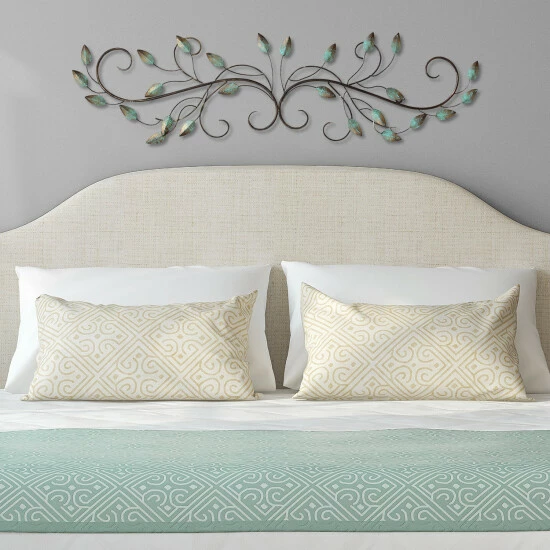 Best Pirce ๐ Silver Orchid Laurel Scroll Leaf Wall Decor ๐ 3 Best Pirce ๐ Silver Orchid Laurel Scroll Leaf Wall Decor ๐