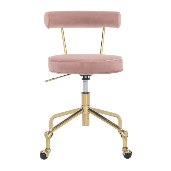 Cheapest đ Silver Orchid Caines Task Chair Black Velvet âď¸ - Image 8