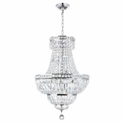 Best Pirce 👍 Silver Orchid Alexander 8-light Chandelier With Chrome Finish ❤️