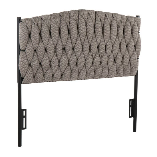 Best deal â¤ď¸ Silver Orchid Braided Matisse Twin Headboard Cream 𧨠- Image 4