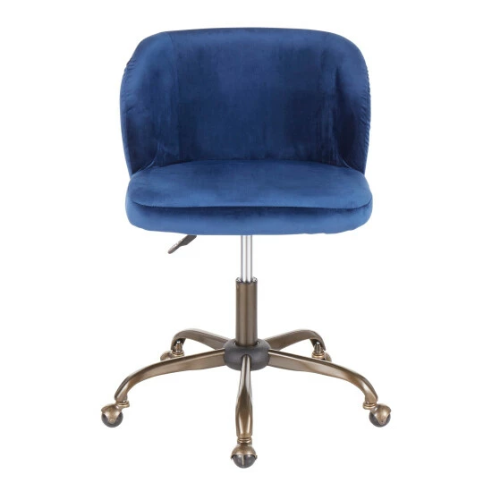 Best Sale 🤩 Silver Orchid Harding Velvet Task Chair ✨ 7 Best Sale 🤩 Silver Orchid Harding Velvet Task Chair ✨ - Image 5