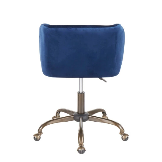 Best Sale 🤩 Silver Orchid Harding Velvet Task Chair ✨ 9 Best Sale 🤩 Silver Orchid Harding Velvet Task Chair ✨ - Image 7