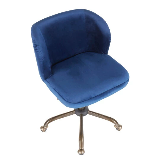 Best Sale 🤩 Silver Orchid Harding Velvet Task Chair ✨ 10 Best Sale 🤩 Silver Orchid Harding Velvet Task Chair ✨ - Image 8