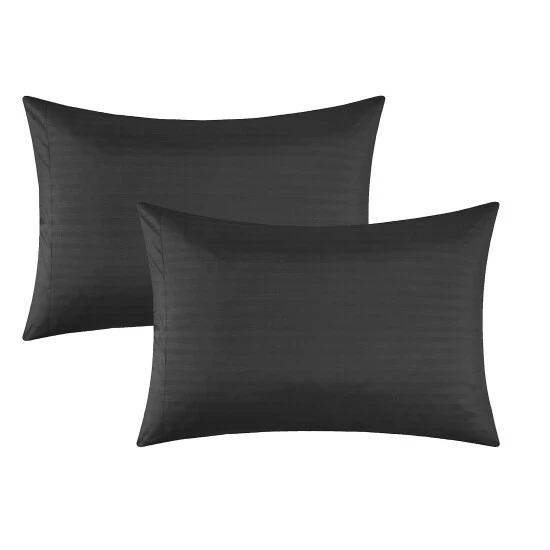 Brand new ๐ Silver Orchid Monroe Down Alternative Jacquard Black Striped 7-piece Comforter Set ๐ 6 Brand new ๐ Silver Orchid Monroe Down Alternative Jacquard Black Striped 7-piece Comforter Set ๐ - Image 4