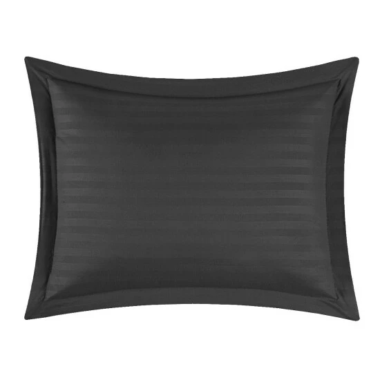 Brand new ๐ Silver Orchid Monroe Down Alternative Jacquard Black Striped 7-piece Comforter Set ๐ 8 Brand new ๐ Silver Orchid Monroe Down Alternative Jacquard Black Striped 7-piece Comforter Set ๐ - Image 6