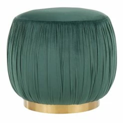 Discount 🔥 Silver Orchid Ralph Velvet & Gold Contemporary Metal Ottoman Cream 👍 -Silver Orchid Shop unnamed file 1350