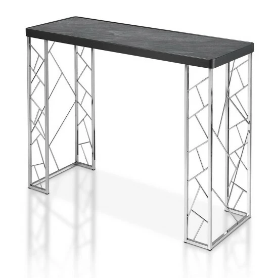 Discount đ Silver Orchid Allison Modern Faux Marble 39-inch Sofa Table đ - Image 4
