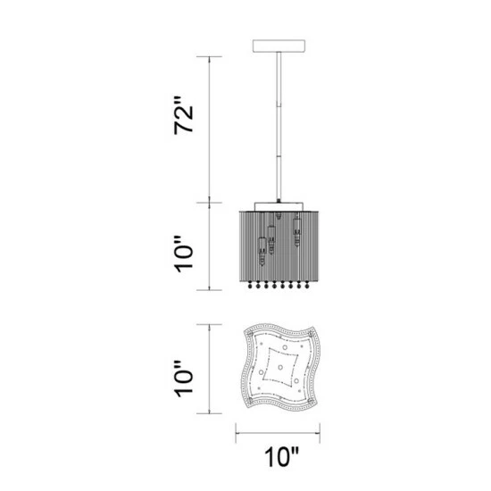 Top 10 đ Silver Orchid Blue 3-light Mini Pendant With Chrome Finish đŻ - Image 2