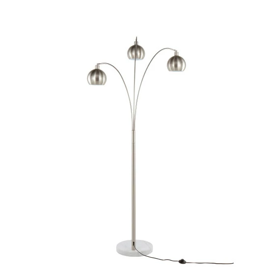 Buy đ Silver Orchid Bridget 3-Light Arched Floor Lamp â 9 Buy đ Silver Orchid Bridget 3-Light Arched Floor Lamp â - Image 7
