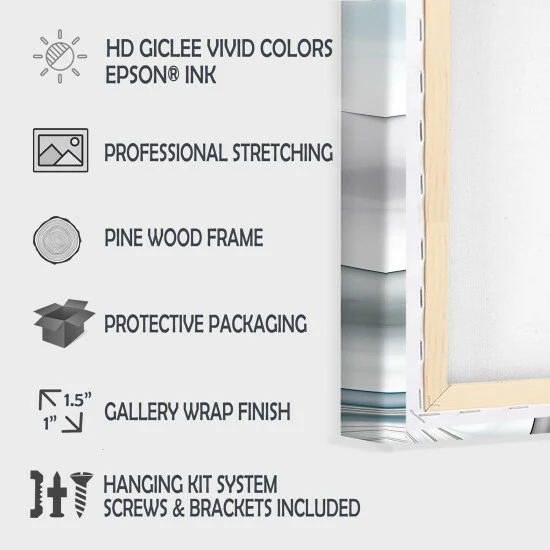 Best Sale โค๏ธ Silver Orchid 'Indigold Grey Peonies III' Farmhouse Canvas Artwork Print ๐ - Image 4