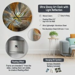 Best Pirce 🤩 Silver Orchid Arbuckle 'Golden Water Agate' Oversized Fashion Wall Clock 🤩 12 Best Pirce 🤩 Silver Orchid Arbuckle 'Golden Water Agate' Oversized Fashion Wall Clock 🤩 -Silver Orchid Shop unnamed file 1461
