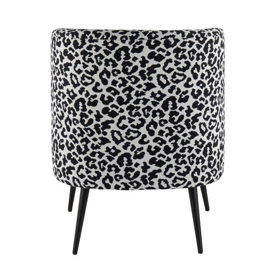 Cheap âď¸ Silver Orchid Harding Leopard Print Slipper Chair Black Leopard & Black đ - Image 8