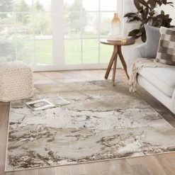 Buy 😉 Silver Orchid Gregory Abstract Area Rug Gray 🎁