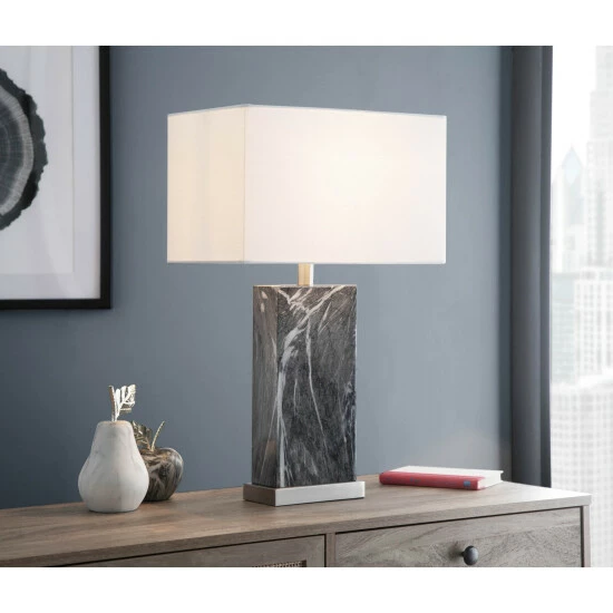 Coupon âď¸ Silver Orchid Kalyani Table Lamp Black Marble đŻ