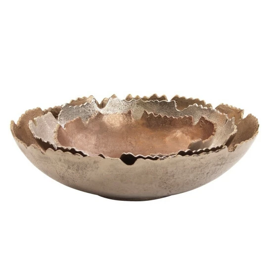 Best Sale ⌛ Silver Orchid Broken Edge Bowl - N/A Gold ❤️ - Image 5
