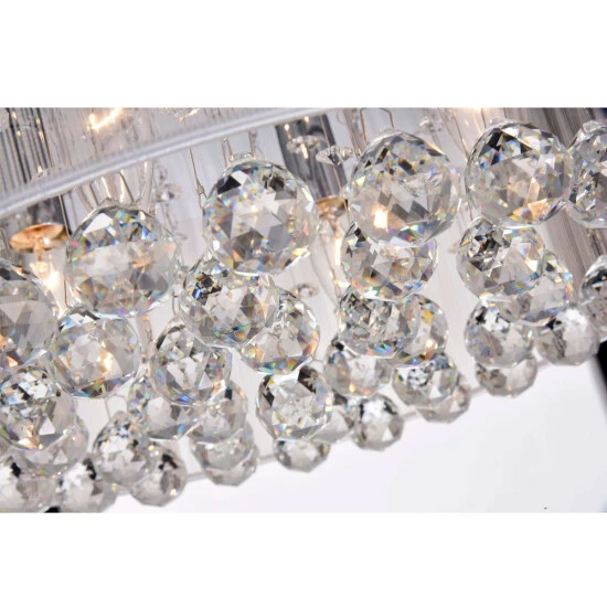 Brand new đ Silver Orchid Taylor 4-light Chrome And White Crystal Chandelier âď¸ - Image 6