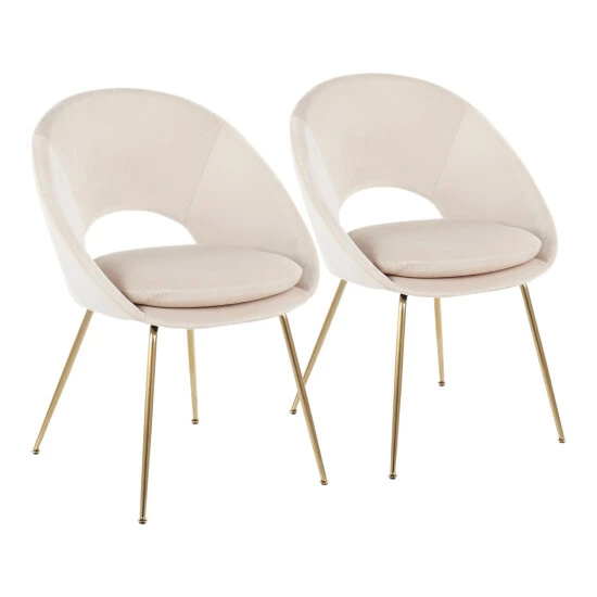 Best Pirce ๐ Silver Orchid Lovell Gold Dining Chair (Set Of 2) Black ๐ 4 Best Pirce ๐ Silver Orchid Lovell Gold Dining Chair (Set Of 2) Black ๐ - Image 2