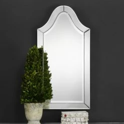 Deals 🔔 Silver Orchid Bowers Silver Arch Mirror 🧨