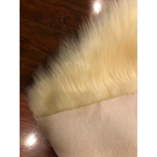 Best Pirce 💯 Silver Orchid Nansen Luxurious Faux Sheepskin Thick Shag Area Rug Ivory 💯 - Image 2