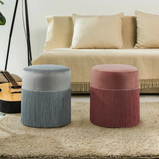 Top 10 đ Silver Orchid Bergere Contemporary Ottoman Green đ