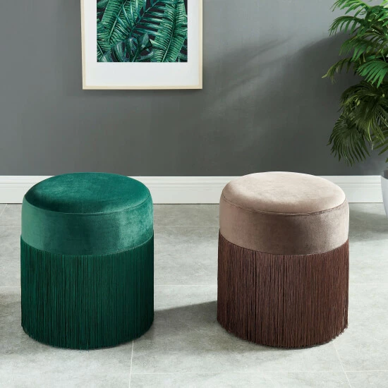 Top 10 đ Silver Orchid Bergere Contemporary Ottoman Green đ - Image 7