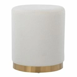 Discount 😀 Silver Orchid Corday Textured Ottoman Cream ✔️