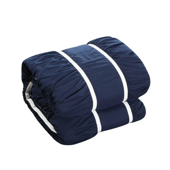 Top 10 đ Silver Orchid Monroe Navy 10-piece Bed In A Bag With Sheet Set đ - Image 7