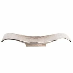 Best Pirce ⭐ Silver Orchid Scrolled Small Metal Tray - N/A ✨ -Silver Orchid Shop unnamed file 1684