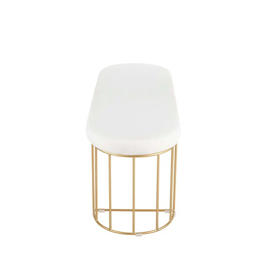 Wholesale đ Silver Orchid Wray Glam Dining / Entryway Bench Green Velvet â¤ď¸ - Image 8