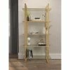 Wholesale 🔥 Silver Orchid Borgstrom 5-tier Bookcase Polished Chrome 🔔