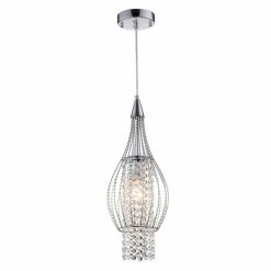 Coupon 🎉 Silver Orchid Mason 7.5-inch Chrome-finish 1-light Crystal Chandelier 👏