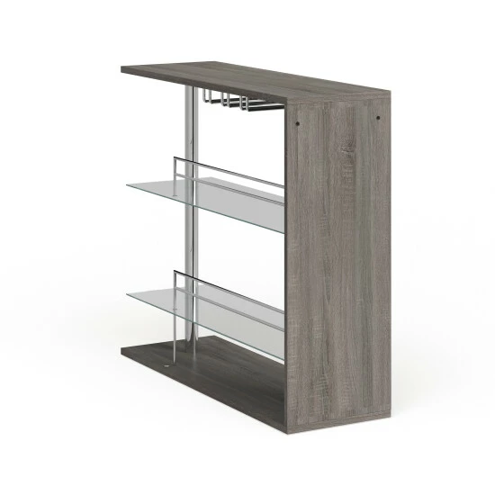 Cheap đ Silver Orchid Rehni Modern Grey Bar Table â - Image 6