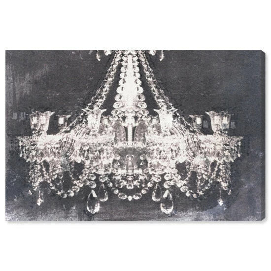 Budget 🧨 Silver Orchid 'Dramatic Entrance Night' Gallery Wrapped Canvas Art ❤️ - Image 2