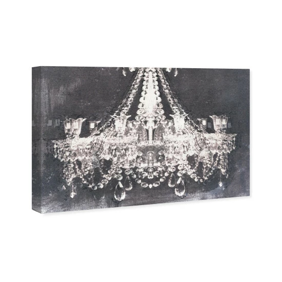 Budget 🧨 Silver Orchid 'Dramatic Entrance Night' Gallery Wrapped Canvas Art ❤️ - Image 3