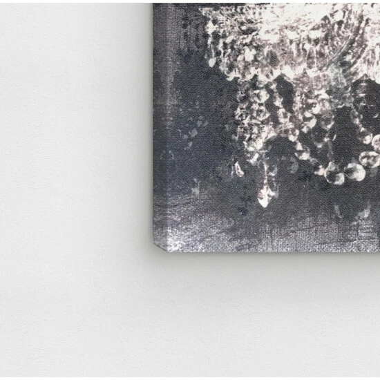 Budget 🧨 Silver Orchid 'Dramatic Entrance Night' Gallery Wrapped Canvas Art ❤️ - Image 4