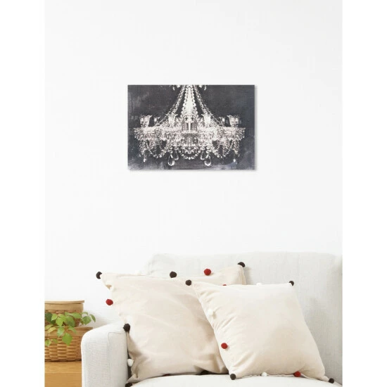 Budget 🧨 Silver Orchid 'Dramatic Entrance Night' Gallery Wrapped Canvas Art ❤️ - Image 6