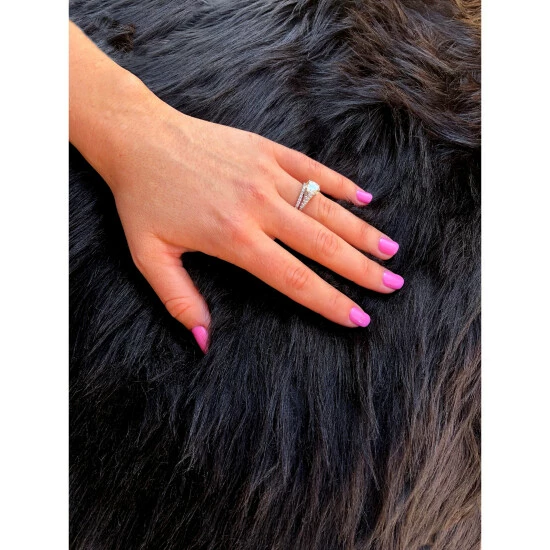 New ๐ Silver Orchid Nansen Faux Sheepskin Oval Shape Shag Area Rug Camel ๐ 8 New ๐ Silver Orchid Nansen Faux Sheepskin Oval Shape Shag Area Rug Camel ๐ - Image 6