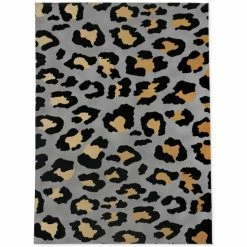 Best deal 🛒 Silver Orchid Peer Dark Leopard Area Rug N/a ❤️