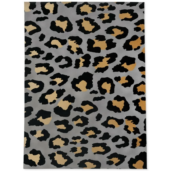 Best deal đ Silver Orchid Peer Dark Leopard Area Rug N/a â¤ď¸