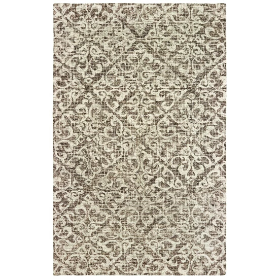 Deals â¤ď¸ Silver Orchid Brincken Hand-tufted Brown/ Ivory Area Rug đ 9 Deals â¤ď¸ Silver Orchid Brincken Hand-tufted Brown/ Ivory Area Rug đ - Image 7