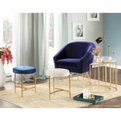 Buy 👍 Silver Orchid Bellamy Vanity Stool With Velvet Seat Black/chrome ✔️ -Silver Orchid Shop unnamed file 214