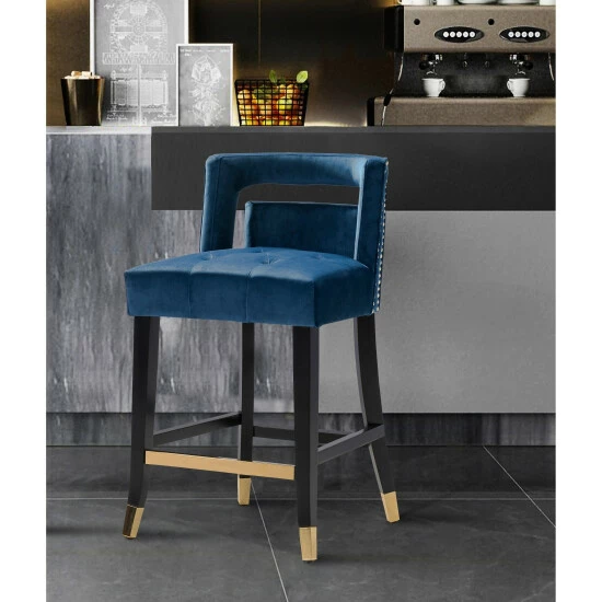 Top 10 โ Silver Orchid Beavers Velvet Armless Low Back Counter Stool Chair ๐ - Image 3